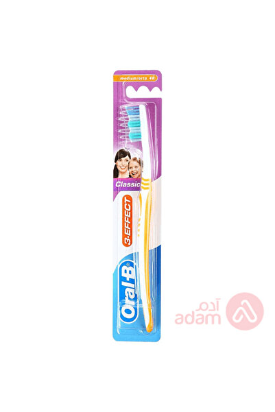 Oral-B فرشاة أسنان كلاسيك 40 متوسطة قطعة واحدة
