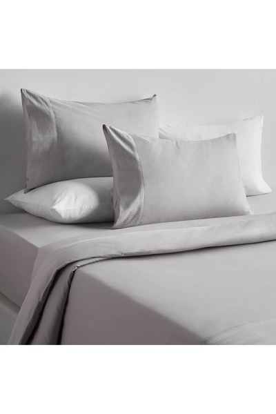 Generic Eternity Cotton Percale 325 Thread Count 3-Piece Full Duvet Cover Set - 160x200 cm