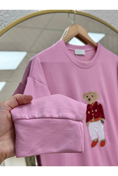 BENAHOLL Lamonia Teddy Bear Κεντημένο Sweet-NA819 Ροζ