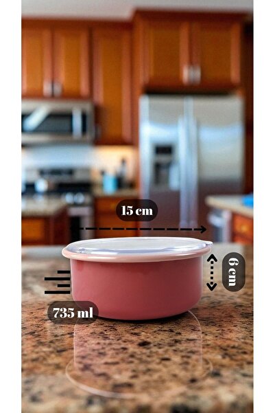 İnci Emaye No. 14 Enamel Storage Container