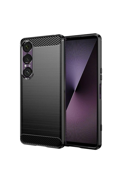 SKYDDAR INNOVATION Carcasă pentru Sony Xperia 1 VII, silicon carbon, silicon ...