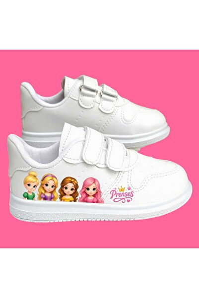 amazoondesing Princess and Princesses cu imprimeu Pantofi sport pentru fete P...