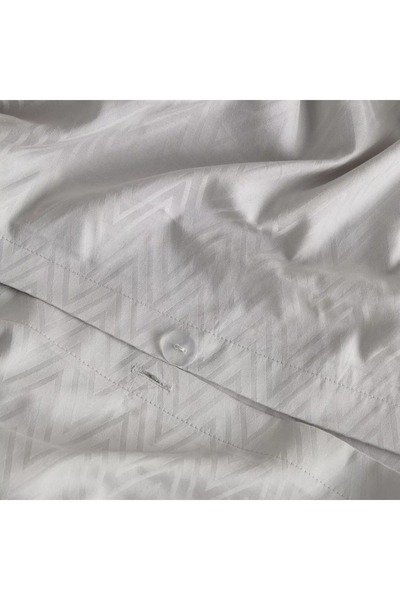 Generic Aspen Cotton Bamboo Sateen 300 Thread Count 3-Piece King Duvet Cover Set - 230x220 cm