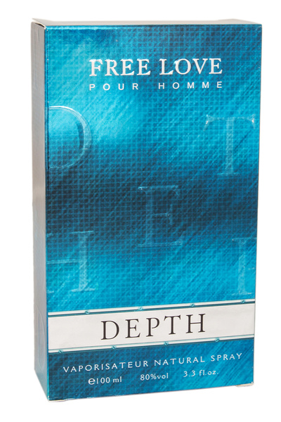 FREE LOVE Apa de toaleta Free Love Depth pentru barbati, 100 ml