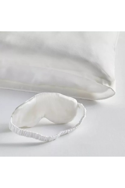 Generic Mulberry Silk Pillow Cover with Eye Mask