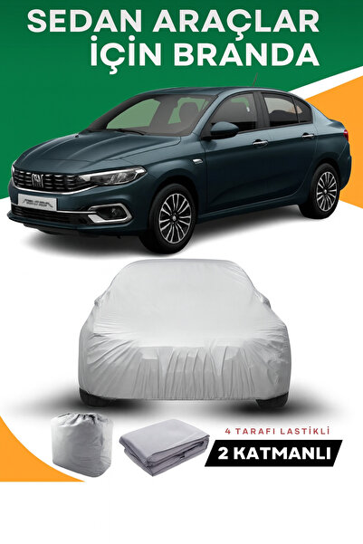 COCEM Tüm Sedan Araçlar Ile Uyumlu Lüks Araba Brandası Miflonlu Branda Oto Ça...