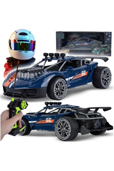 SOLTOY Masinuta radiocomandata Super Sport Car Metal, 2.4GHz, 1:16, Blue Elise