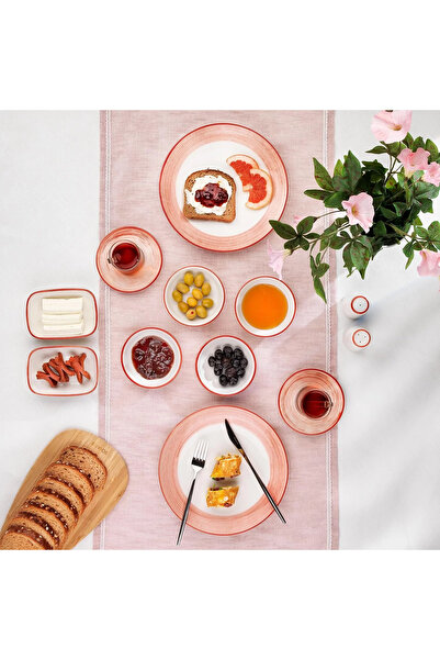 Schafer Vivian Kahvaltı Takımı 32 Parca Kırmızı