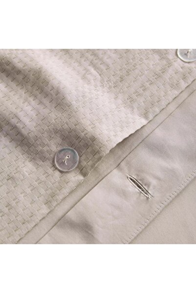 Generic Eternity Cotton Percale 325 Thread Count 3-Piece Queen Duvet Cover Set - 200x200 cm