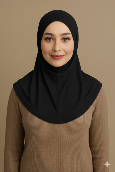 Sonbaharmoda Comfortable and Stylish Two-Piece Viscose Lycra Hijab Bonnet Undergarment – for Daily Use and Prayer
