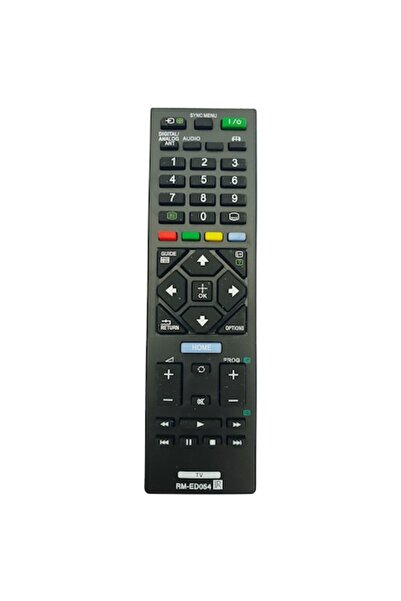 OEM Universal Sony LED Remote RM-ED054, Black with Original Remote Functions