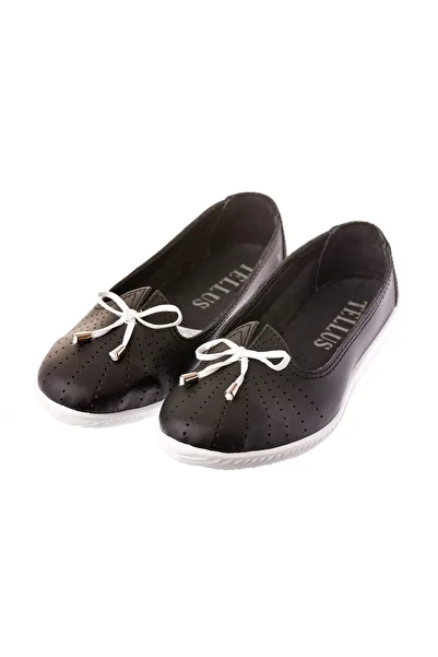 Tellus Leather shoes “Tellus” 72-01, Black - 40