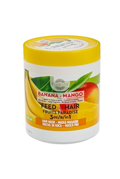 OEM Masca de Par Fiorevita, Banana Mango, 3 in 1, Capacitate 900 ml
