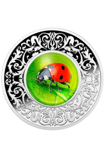 RimaGold Uğur Böceği Kılıfı Gümüş Sikke Coin