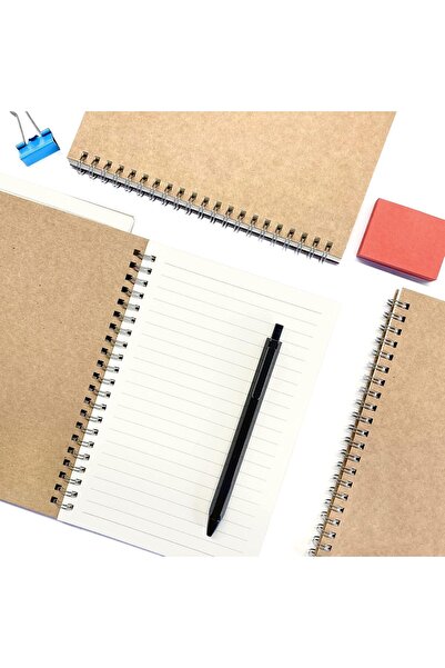 COOYA 2 Pack Spiral Notebook,Easy To Carry,Twin-Wire Spiral Design,360°Free Fold,lightweight