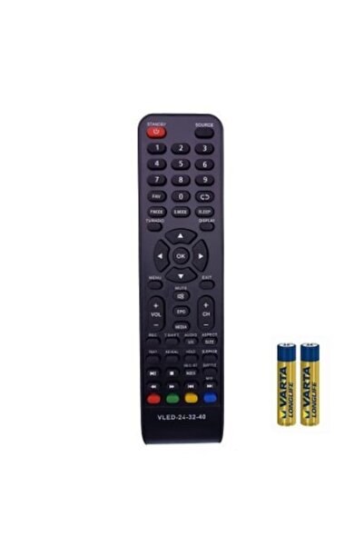 OEM Telecomandă universală pentru VORTEX LCD/LED, cu baterii incluse