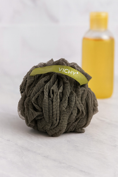 Vichy Bath Loofah Soft Ball Loofah Natural Pompom Bath Loofah Vch-6582