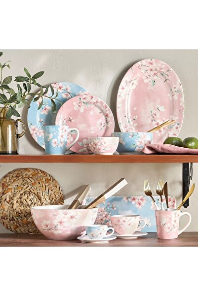 Generic Kimono Ceramic Dinner Plate - 28 cm