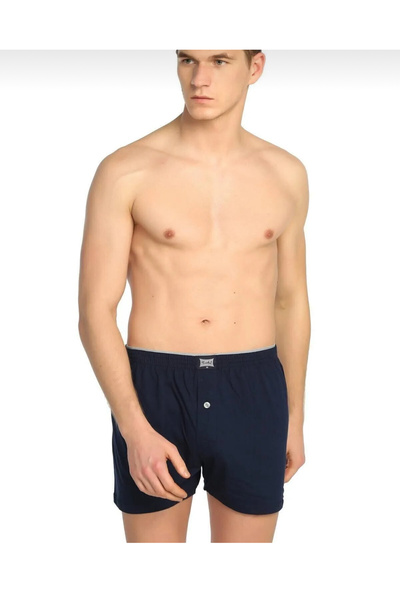 Tutku Men's Combed Cotton Buttoned Boxers 6 Pieces