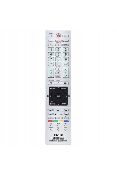 GSC Universal Remote Control for Toshiba, Netflix, YouTube, Rakuten TV, Smart TV, 3D, 4K
