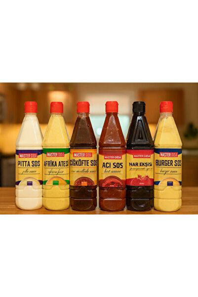 Master Çiğ Köfte KARIŞIK SOS PAKETİ