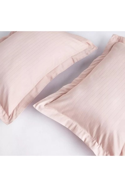 Generic Hampton Cotton Sateen 220 Thread Count 2-Piece Standard Pillowcase Set - 50x75 cm
