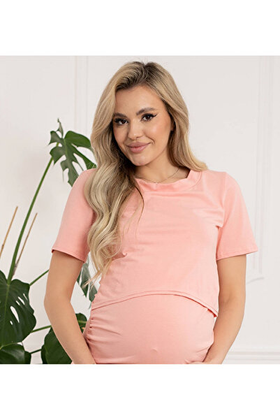 Formommy Emma Peach 2in1 Maternity and Nursing Top XL