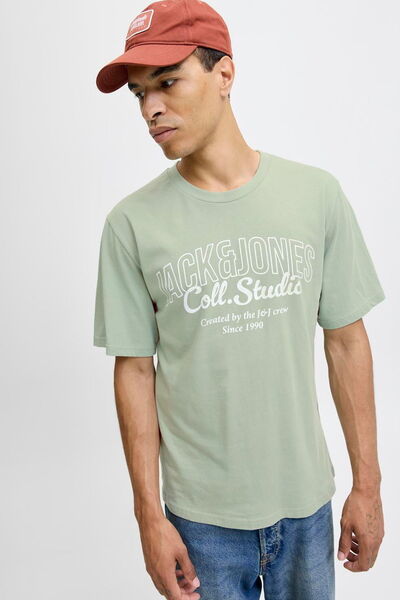 Jack & Jones Male circular knit t-