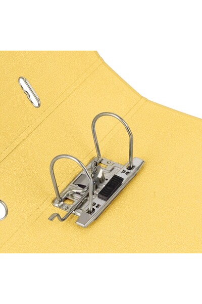 OEM Biblioraft Office Style, 2 Rings, A4, Yellow Color, 29x32cm Dimensions
