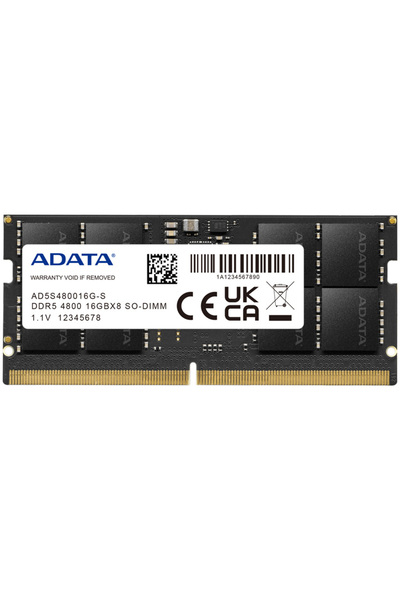 Adata notebook memory, 16GB DDR5, 4800MHz, SO-DIMM, CL40