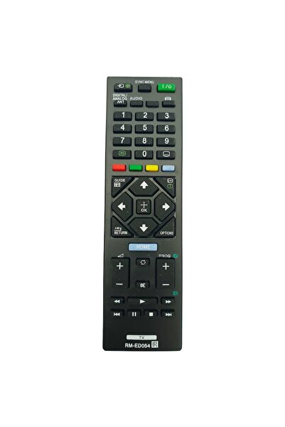 OEM Universal Sony LED Remote RM-ED054, Black with Original Remote Functions