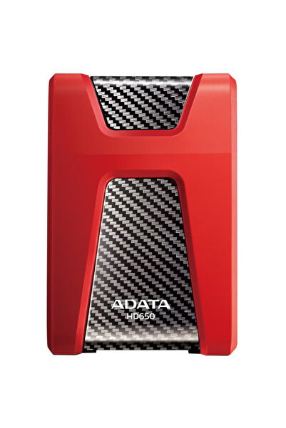 Adata External hard disk, 2TB, USB3.1, Red