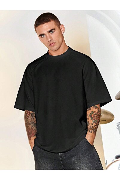ACTIVE MODA - Basic Cotton Oversize Unisex T-Shirt Large Size