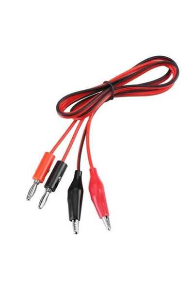 Genel Markalar Krokodil Kablo 1m - Timsah Uçlu Prob