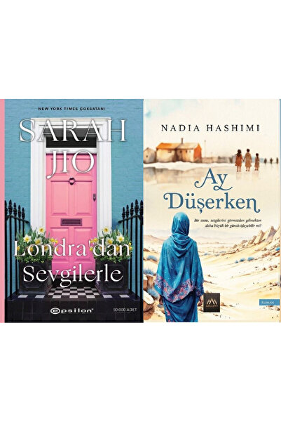 Epsilon Yayınevi Londra'dan Sevgilerle + Ay Düşerken 2 Kitap Set