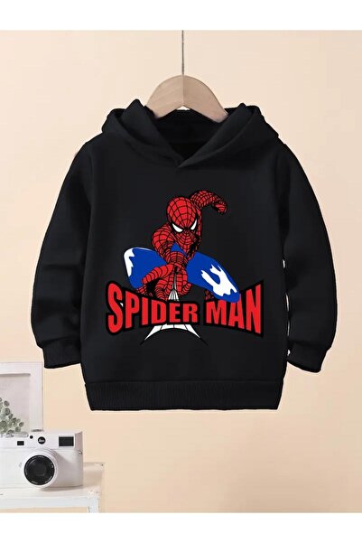 oneagılyazı Iarna cu glugă Swea tricou , Copii Spider-Man Spdider-Man cu impr...
