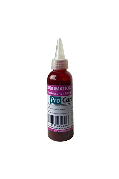 PROCART Magenta fluorescent sublimation ink, 100 ml bottle