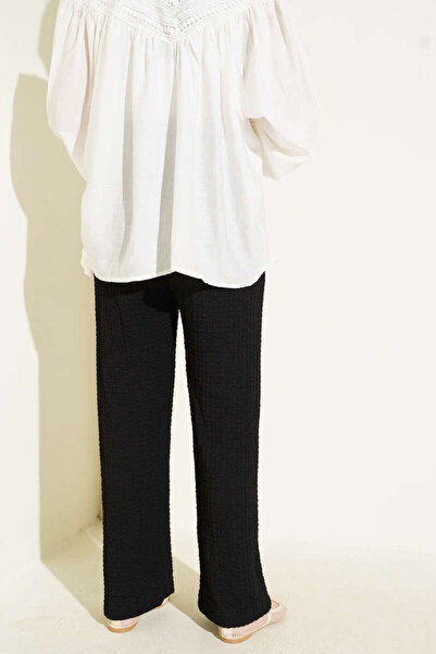 MODA Bubble Gofre Fabric Embossed Summer Trousers