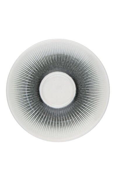 İD FİNE Id Fine Reflection Grey Lona Espresso Cup Saucer 12 cm Set of 12