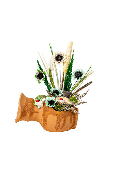 Z-Tools Aranjament, ulcior mediu cu flori EXT10182