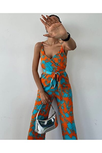 boutich Stylish Jumpsuit with Comfortable Fit and Printed Design - S063401