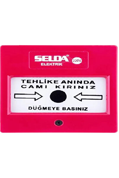 1016-220V İKAZ BUTONU [kare}