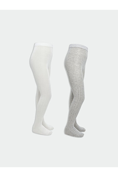 LC Waikiki New Season Girls' Pantyhose 2-Piece