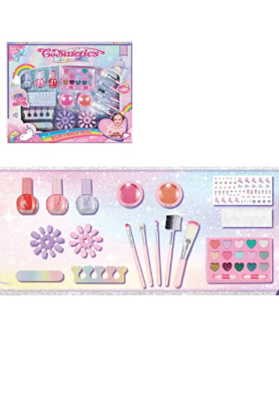 Fun Moment مجموعة ألعاب مكياج وجمال من 17 قطعة