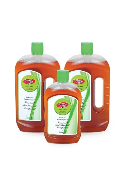 Homemate Home Mate Antiseptic Disinfectant 2 x 750ml + 500ml | Germ Protection Solution