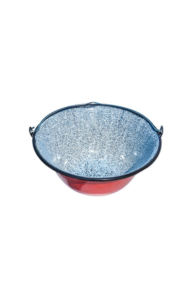 Z-Tools Enamelled Cauldron, 14L, Red EXT7226