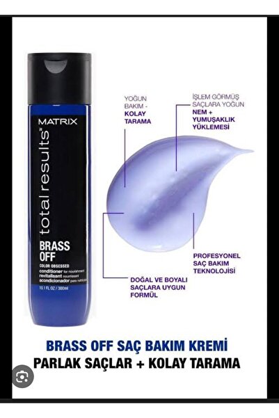 Matrix BRASS OFF SAÇ KREMİ 300 ML