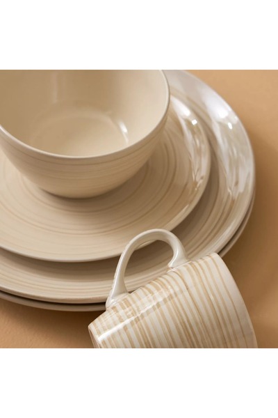 Generic Quinn 16-Piece Stoneware Dinner Set - Serves 4