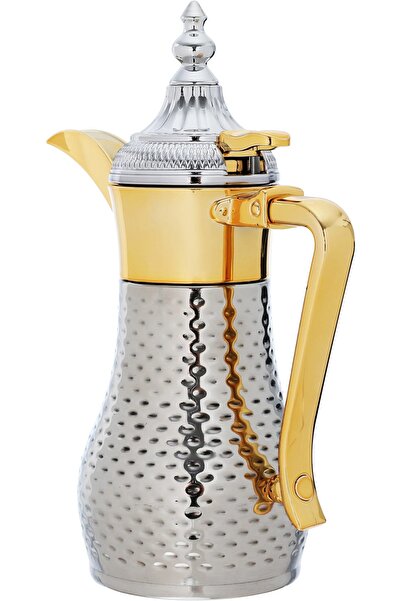 rexa ترمس تميم 3، 350 مل، وعاء داخلي من الفولاذ، جسم خارجي من الفولاذ - فضي ذهبي