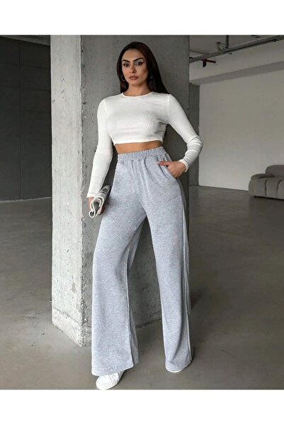 Le Vion Kadın Yazlık Iki Iplik Baggy Bol Paça Eşofman Altı